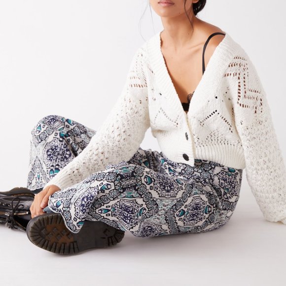 Free People Sweaters - NWT Free People Chloe Cardi / Evening Cream